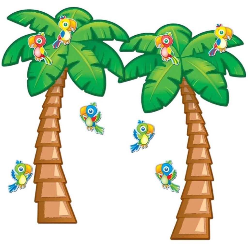 Tropical Trees Bulletin Board Set 