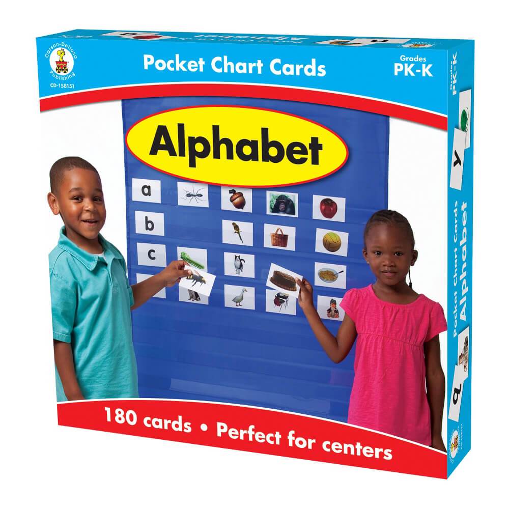 Alphabet Pocket Chart Card Grade K