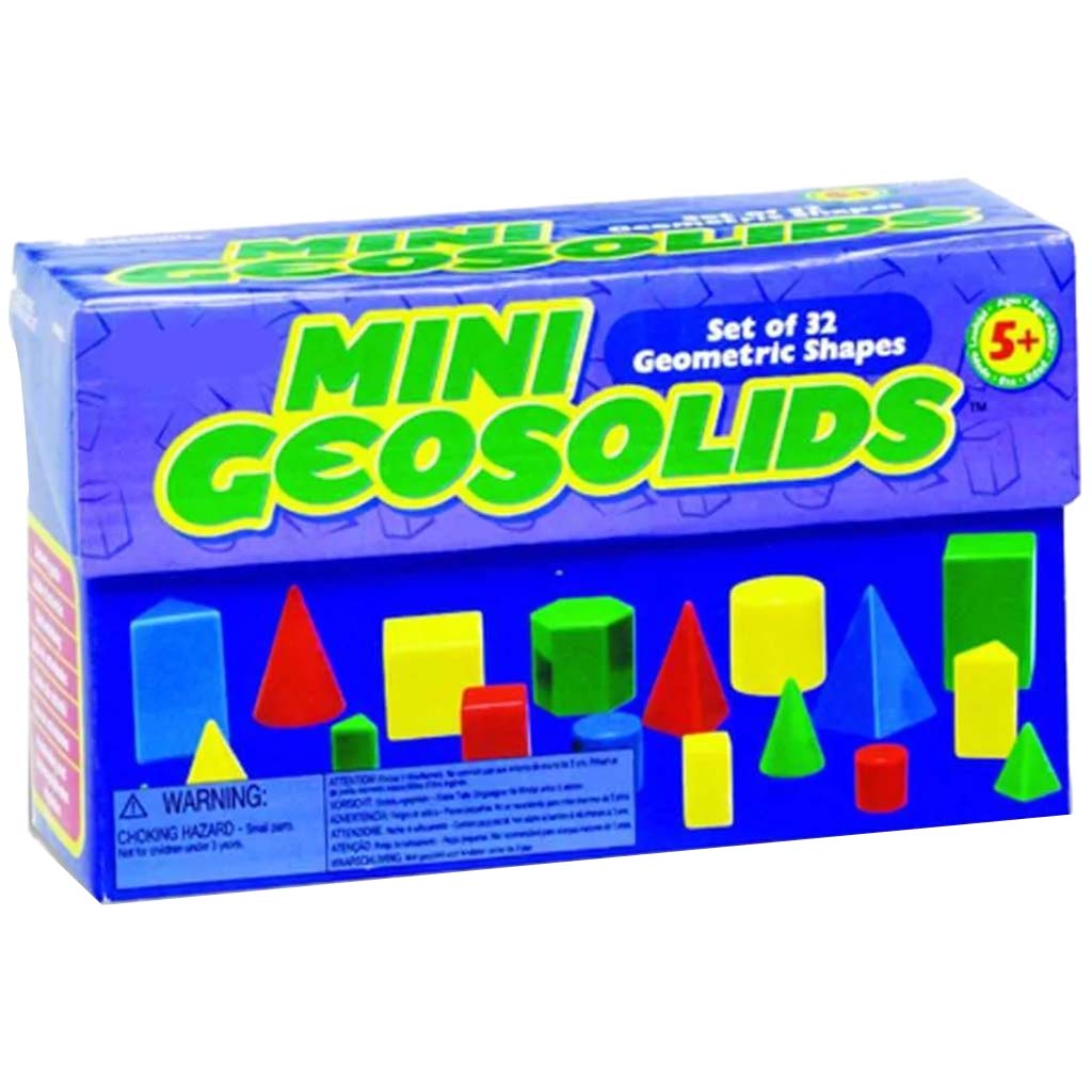 Mini GeoSolids Shapes Set 