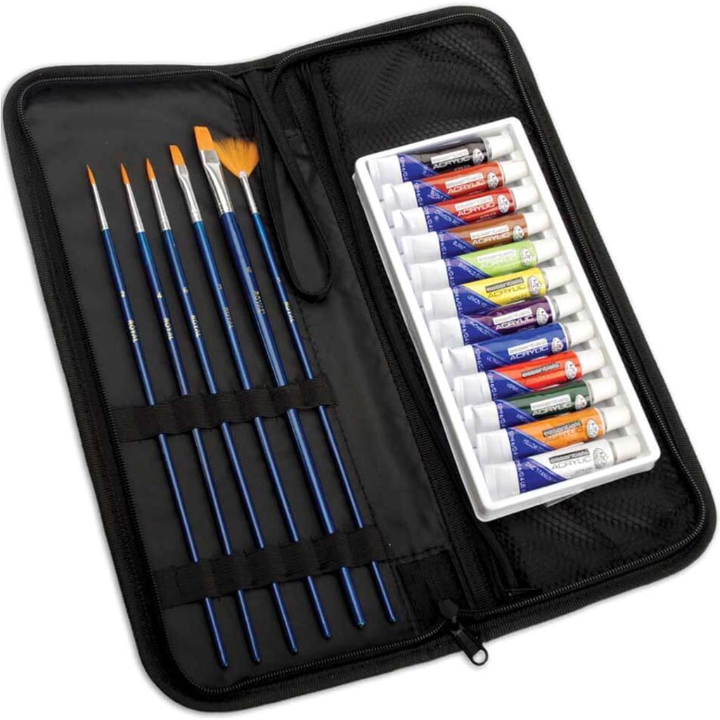 Acrylic Art Set 19pc 