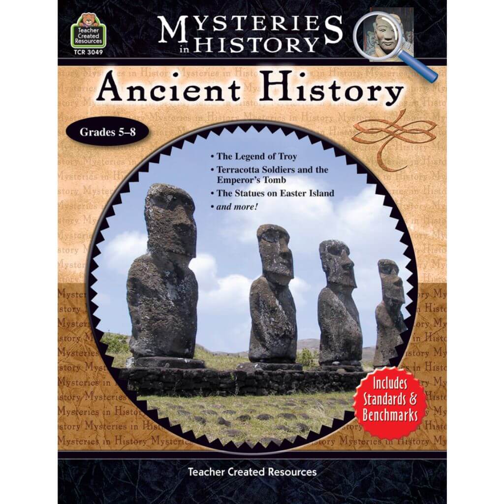 Mysteries In History Ancient History Book Grade 5-8