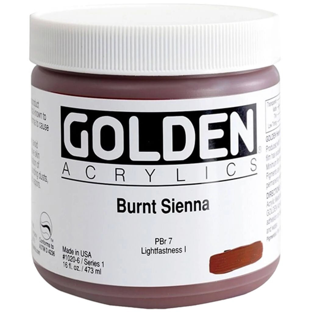 Golden Heavy Body Artist Acrylic  Paint 16oz