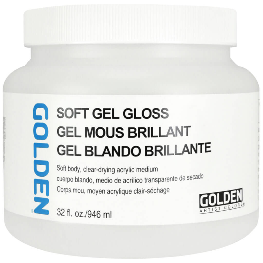 Golden Artist Colors Soft GEL Gloss 32oz