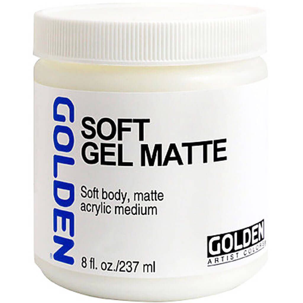 Acrylic Medium Golden Soft Gel Matte 32oz