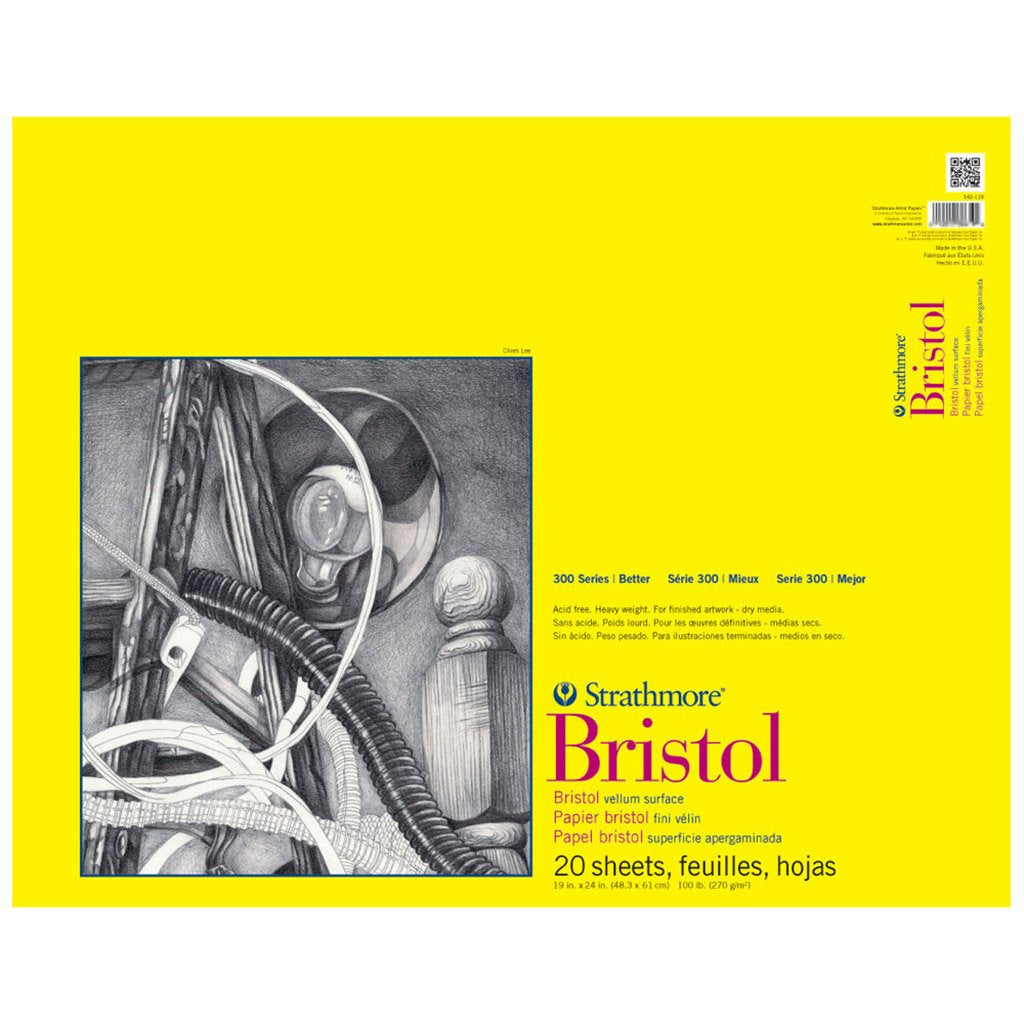 Strathmore Bristol Vellum Paper Pad 19in x 24in