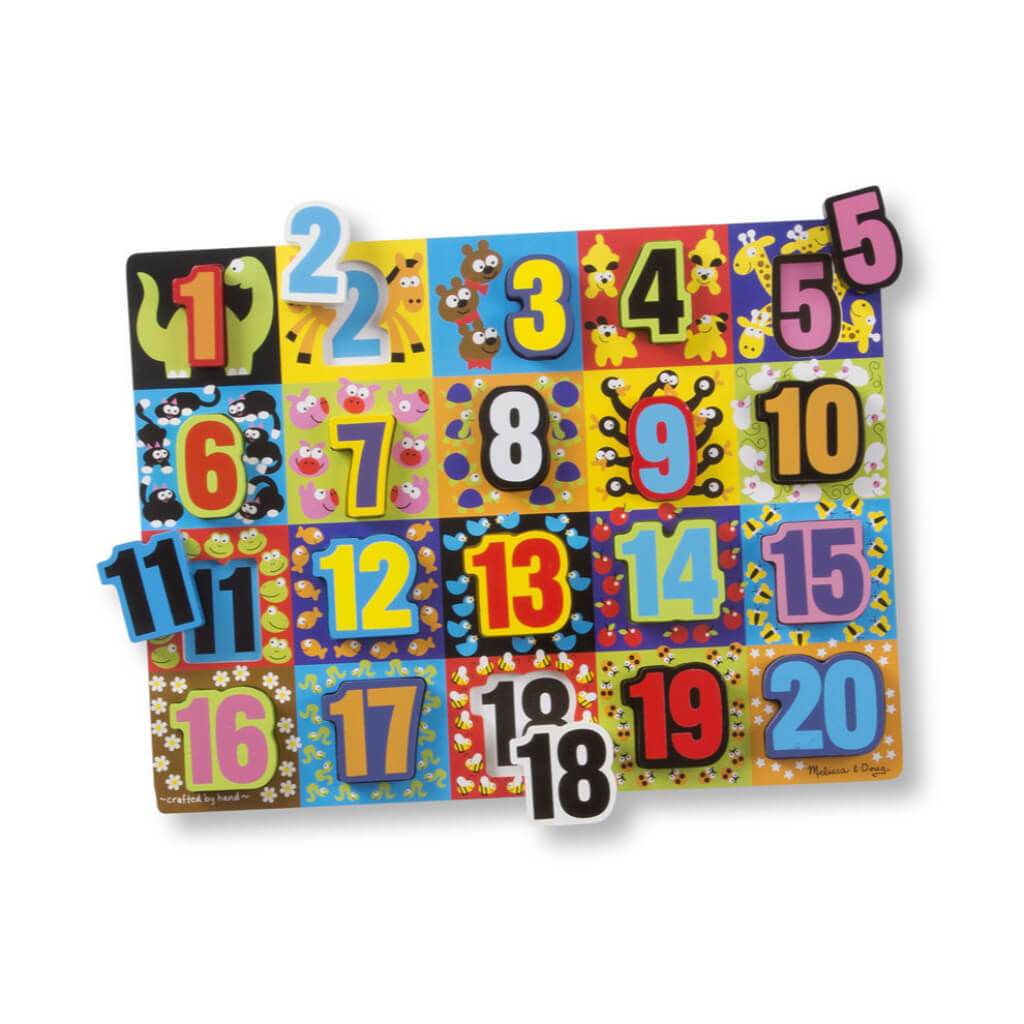 Puzzle Jigsaw Jumbo Numbers 