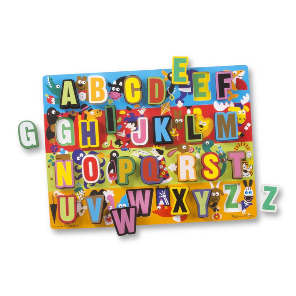 Wooden Jumbo Abc Chunky Puzzle 