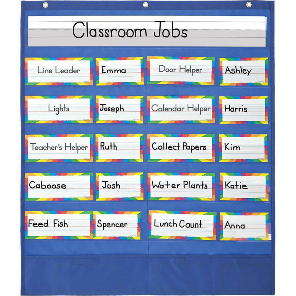 Classroom Helpers Pocket Chart 