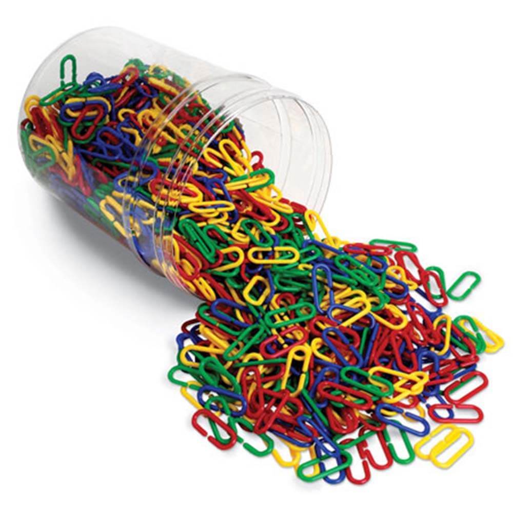 Link ‘N’ Learn Links in a Bucket 500 (4 colors) 