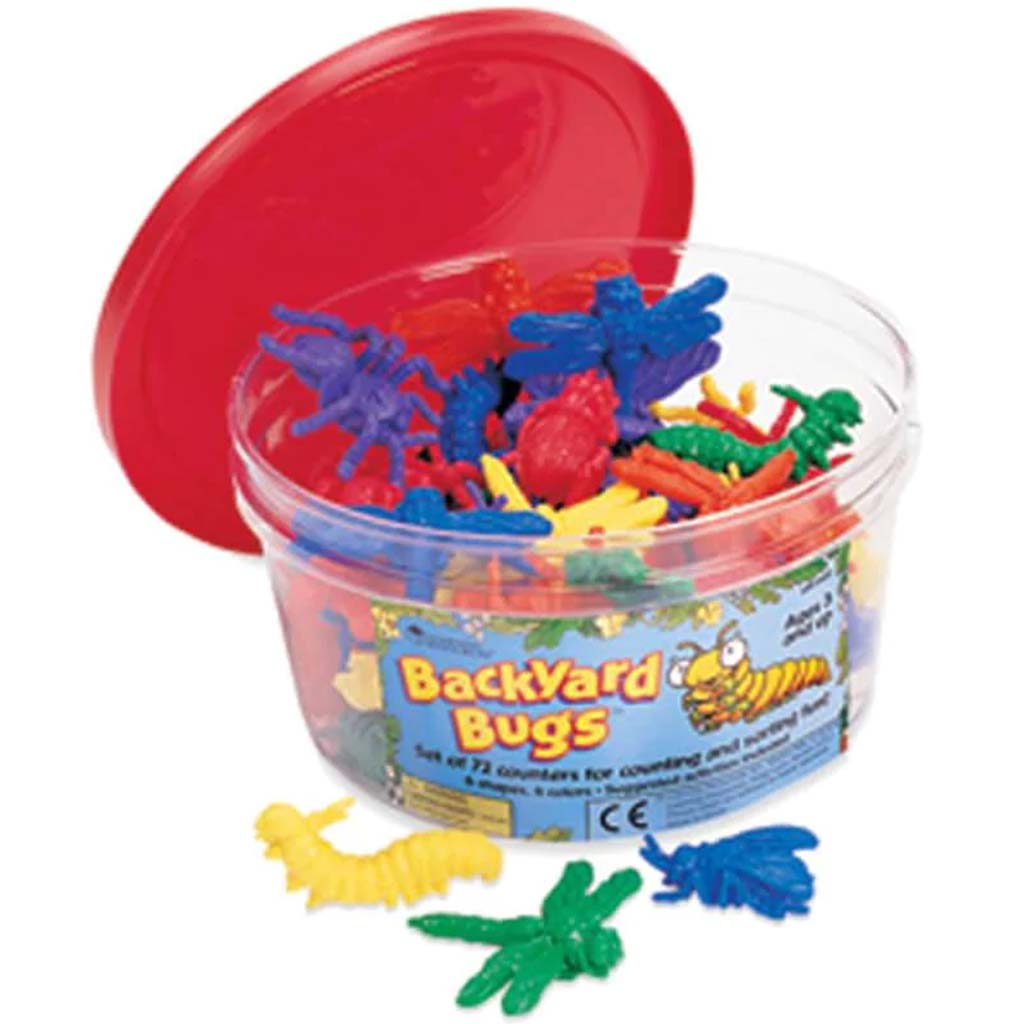 Counters Backyard Bugs Set of 72 