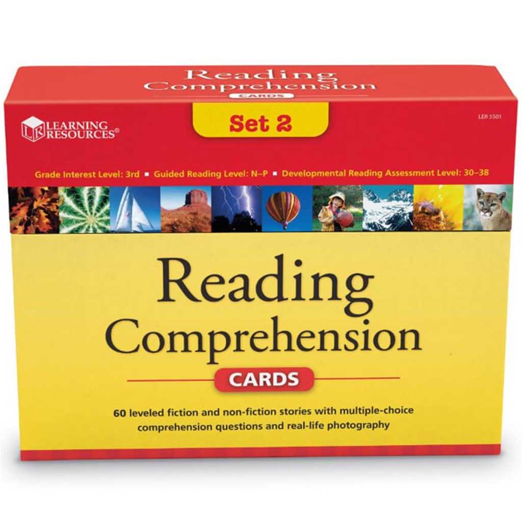 Reading Comprehension Card Set 2 