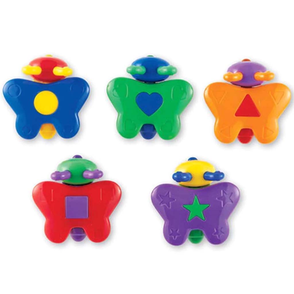 Snap-n-Learn Shape Butterflies 