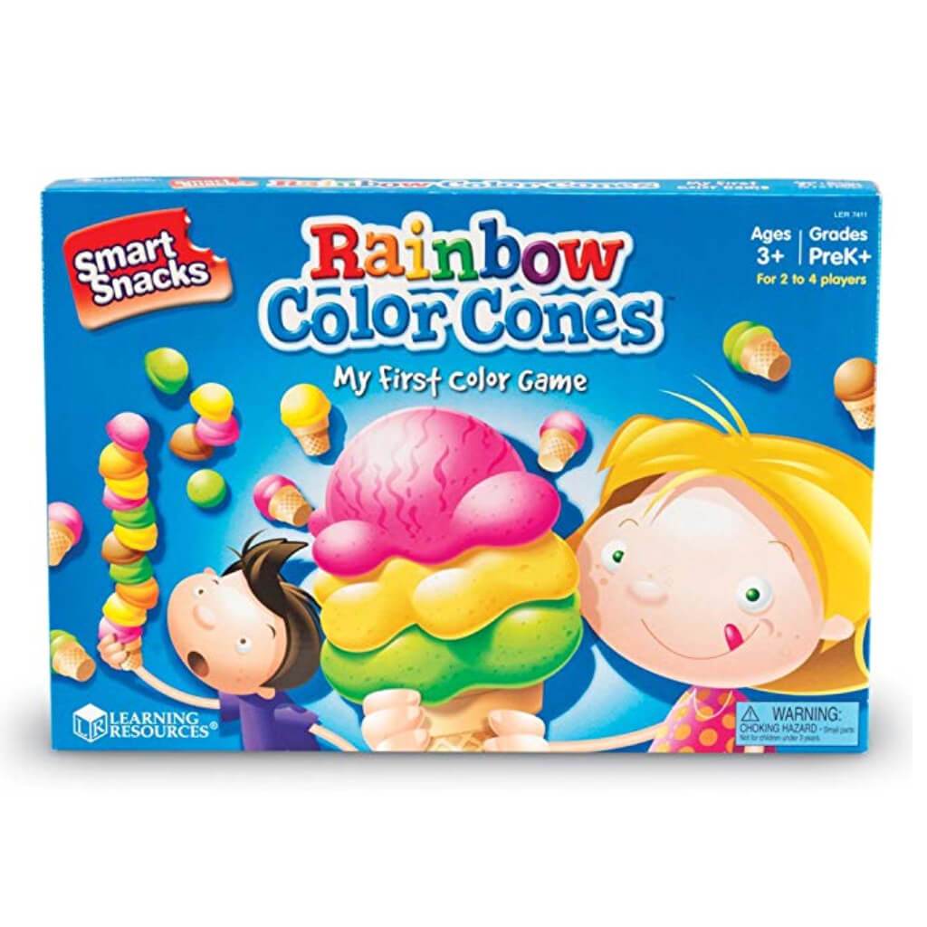 Rainbow Color Cones Game 