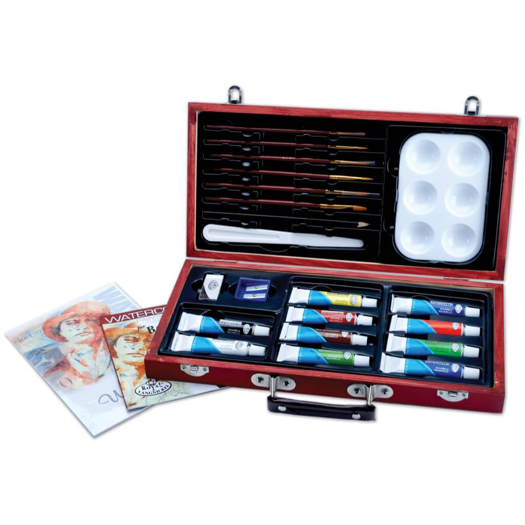 Watercolor Beginner&#39;s Art Set 24pc 