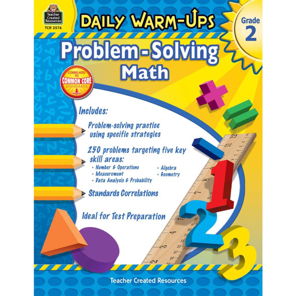 Book Daily Warm-Ups Problem Solving Math Grade 2 