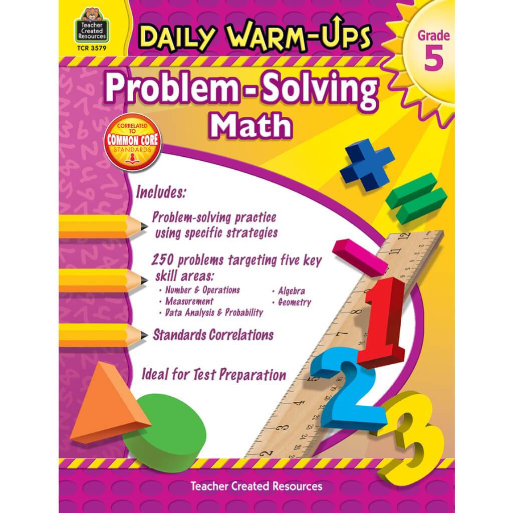 Daily Warm-Ups: Problem Solving Math Grade 5