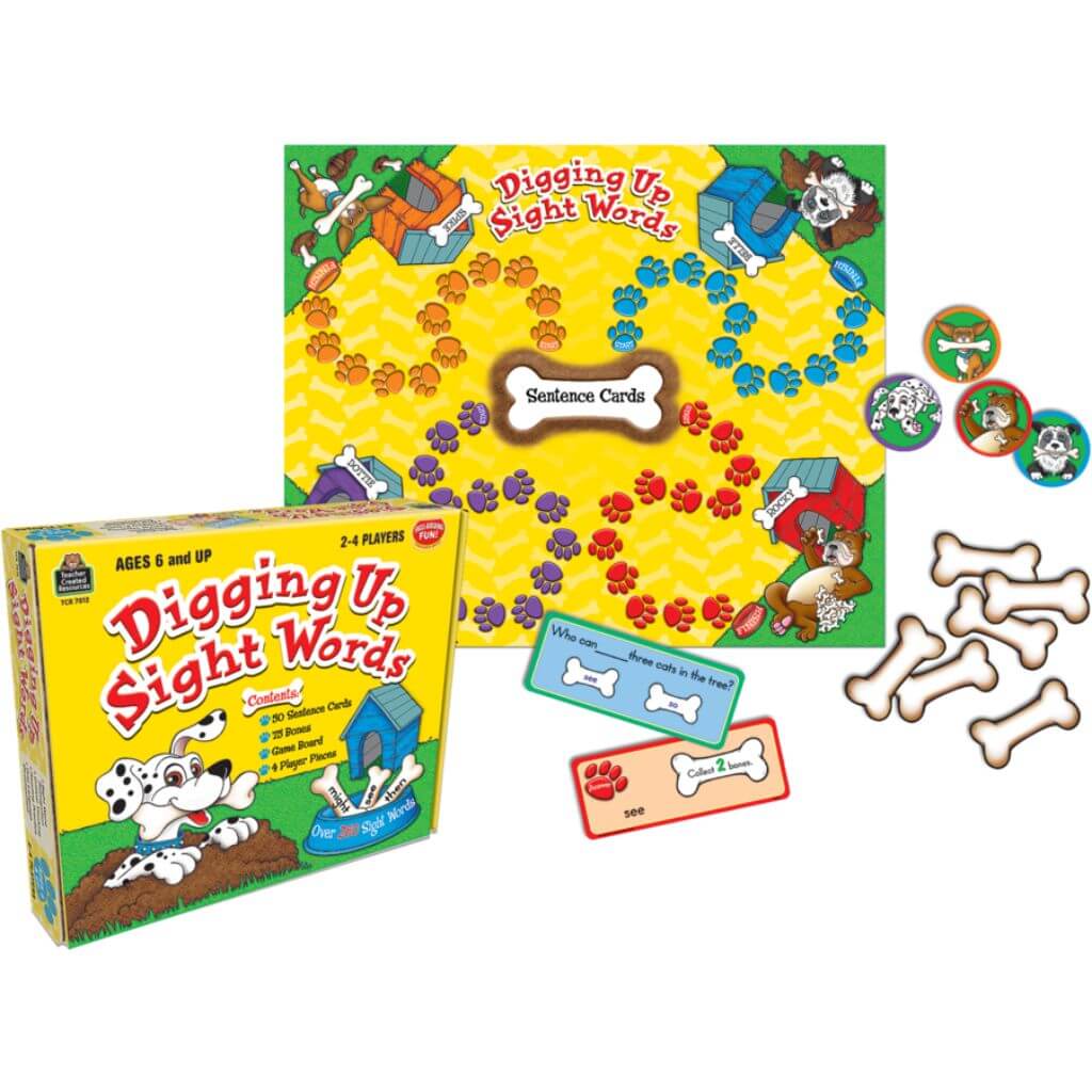 Digging Up Sight Words Game