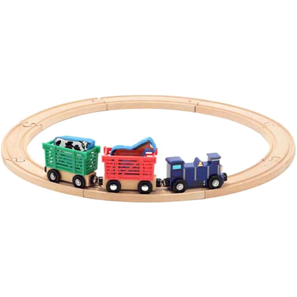 Farm Animal Train Set