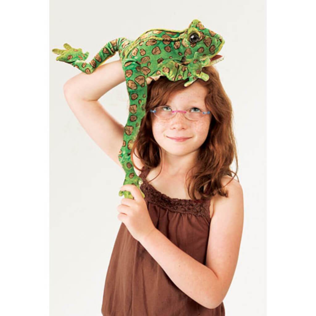 Leopard Frog Puppet 