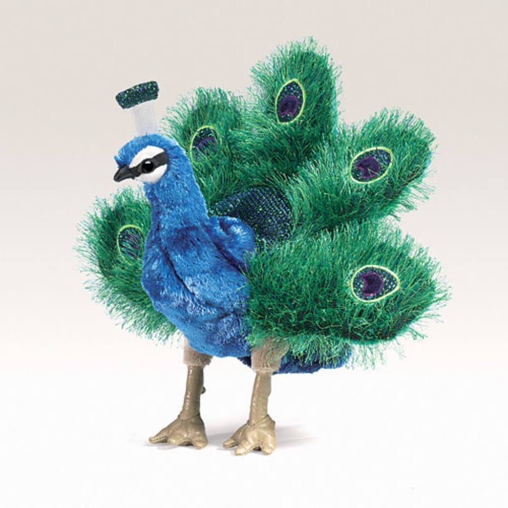 Peacock Small Puppet 