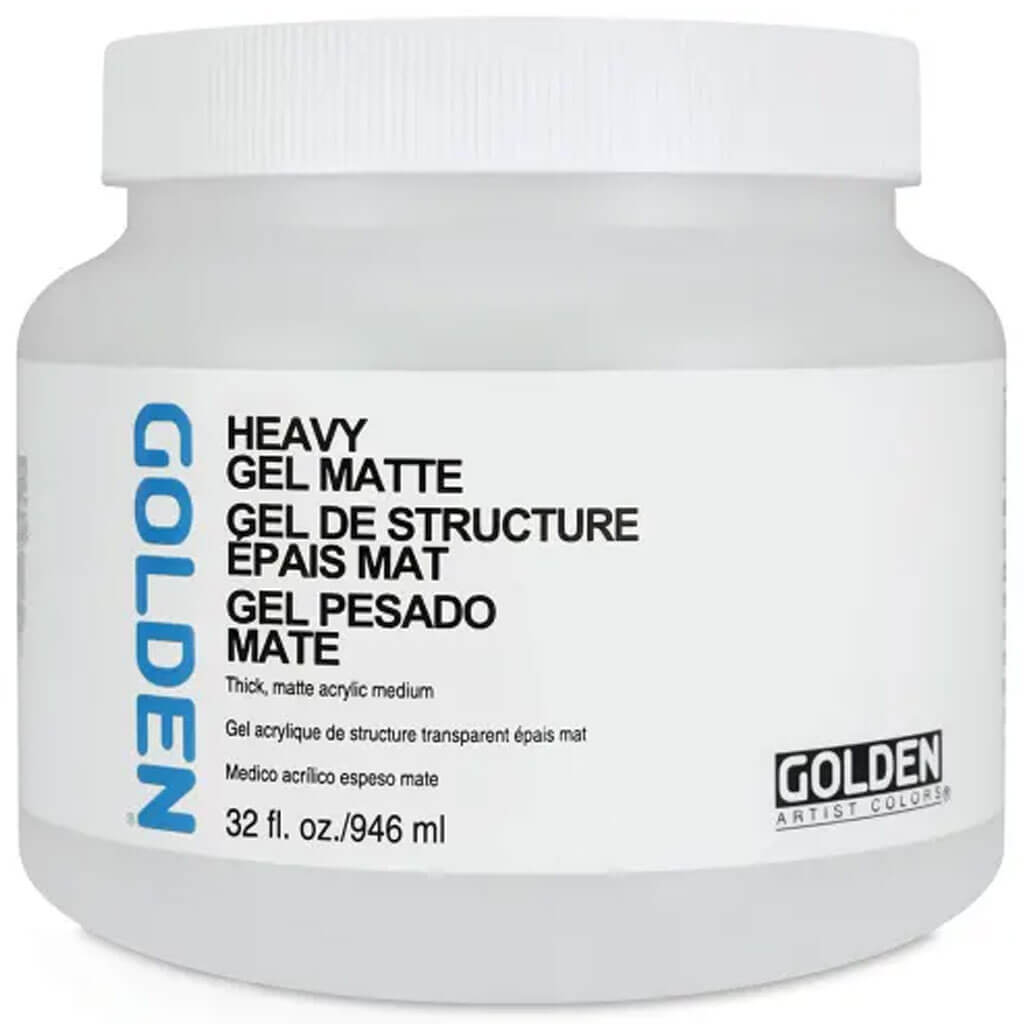 Golden Artist Colors Heavy Gel Matte 32oz