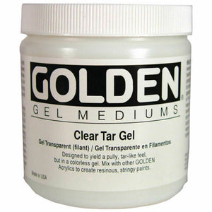 Acrylic Gel Medium Clear Tar