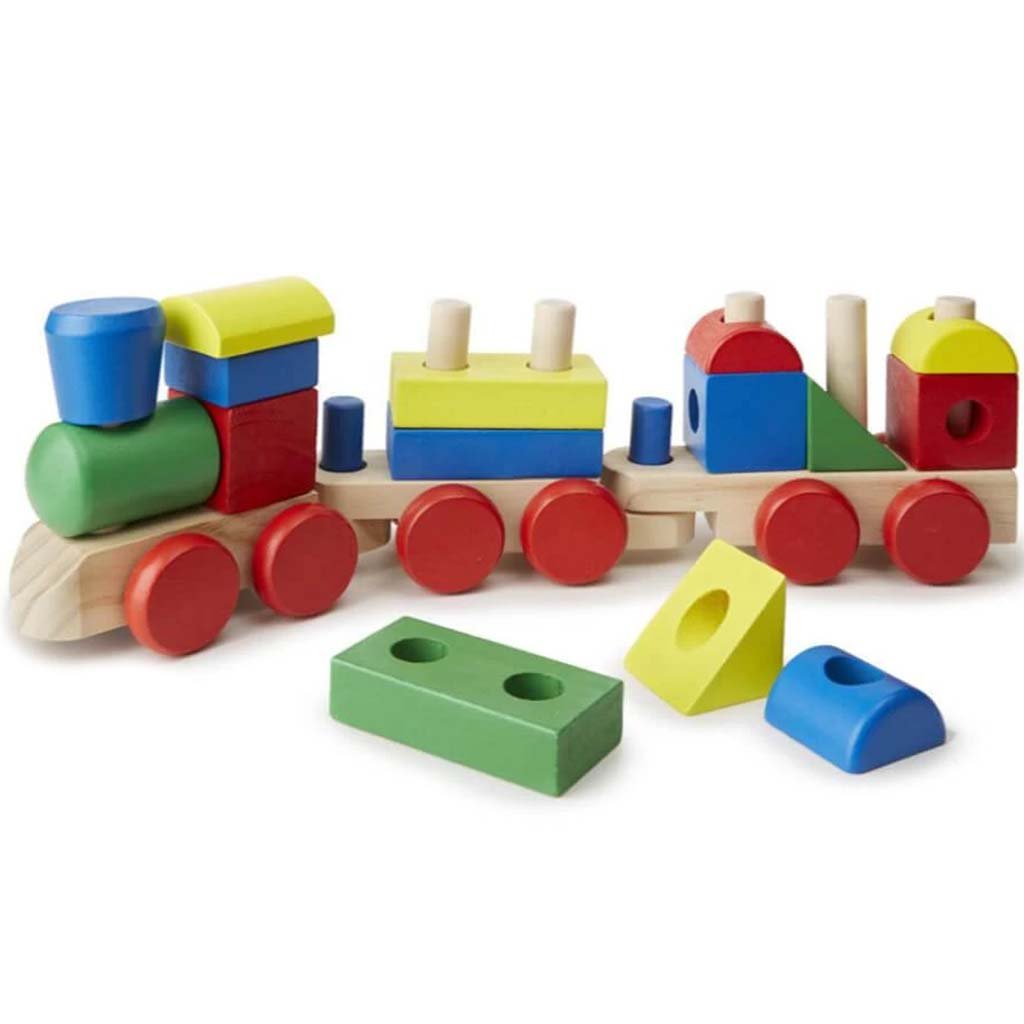 Wooden Stacking Train 