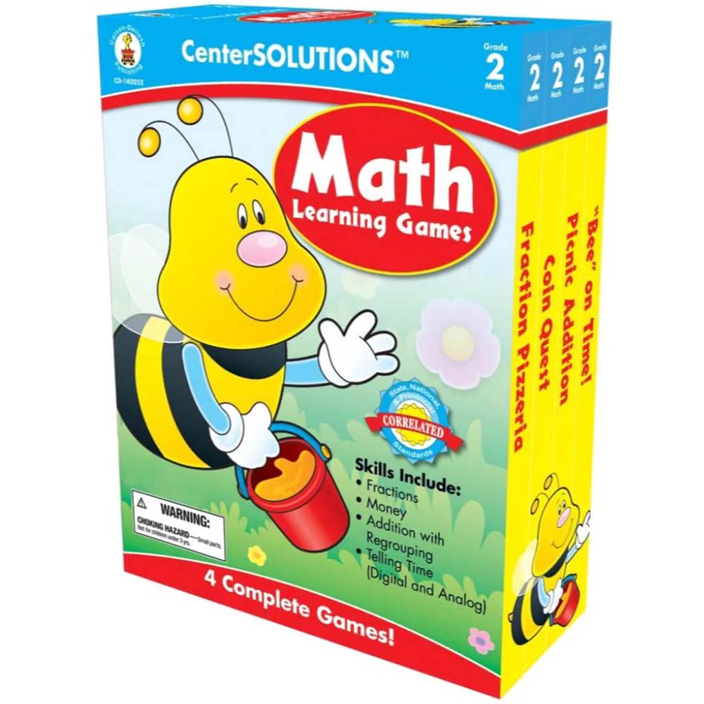 Math Learning Games Board Game 