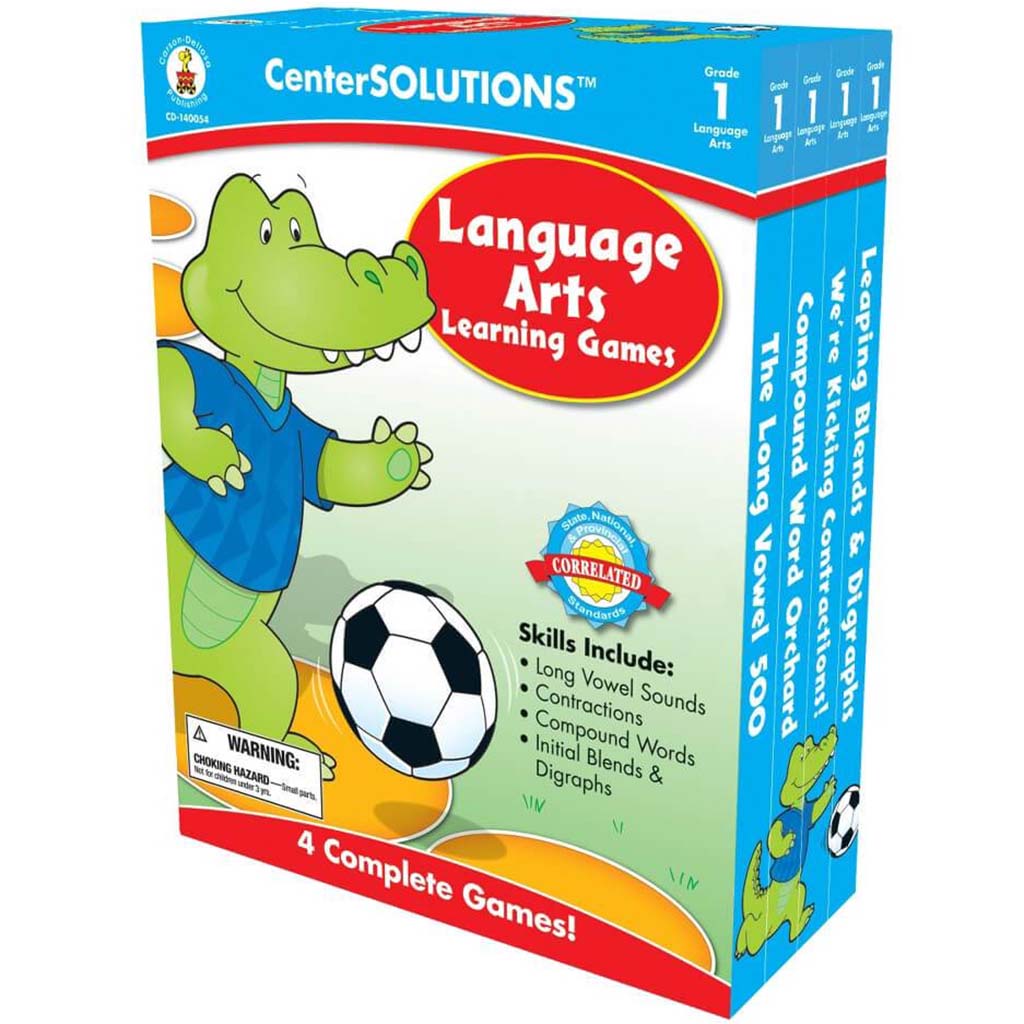 Language Arts Learning Games Board Game 