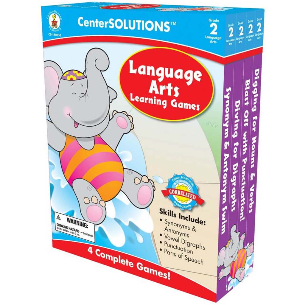 Language Arts Learning Games Board Game 