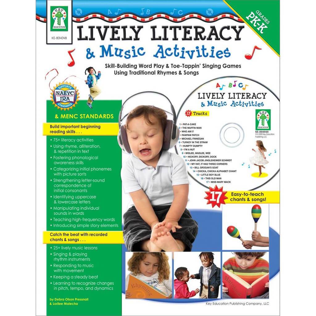 Literacy &amp; Music Act  Grades PreK - K