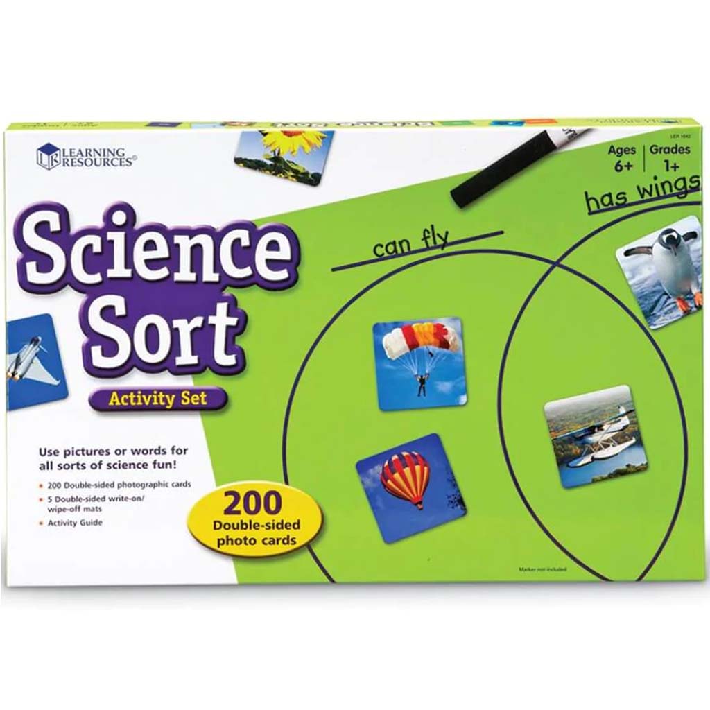 Science Sort Activity Set 205 Pieces 