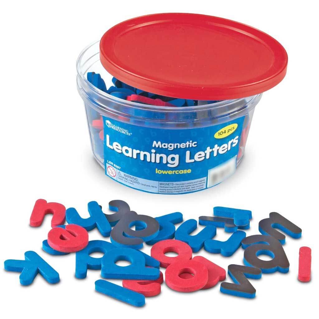 Magnetic Learning Letters Lowercase