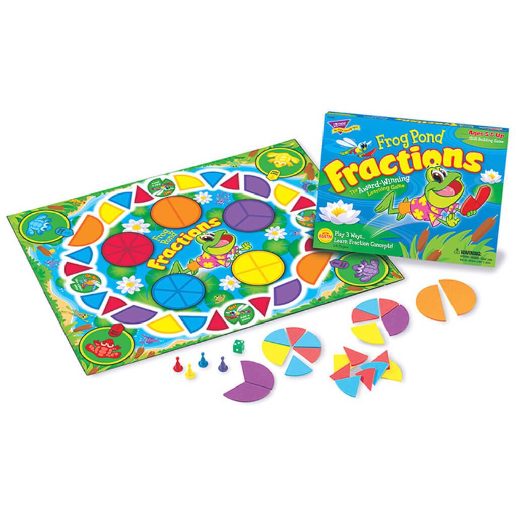 Frog Pond Fractions Game 