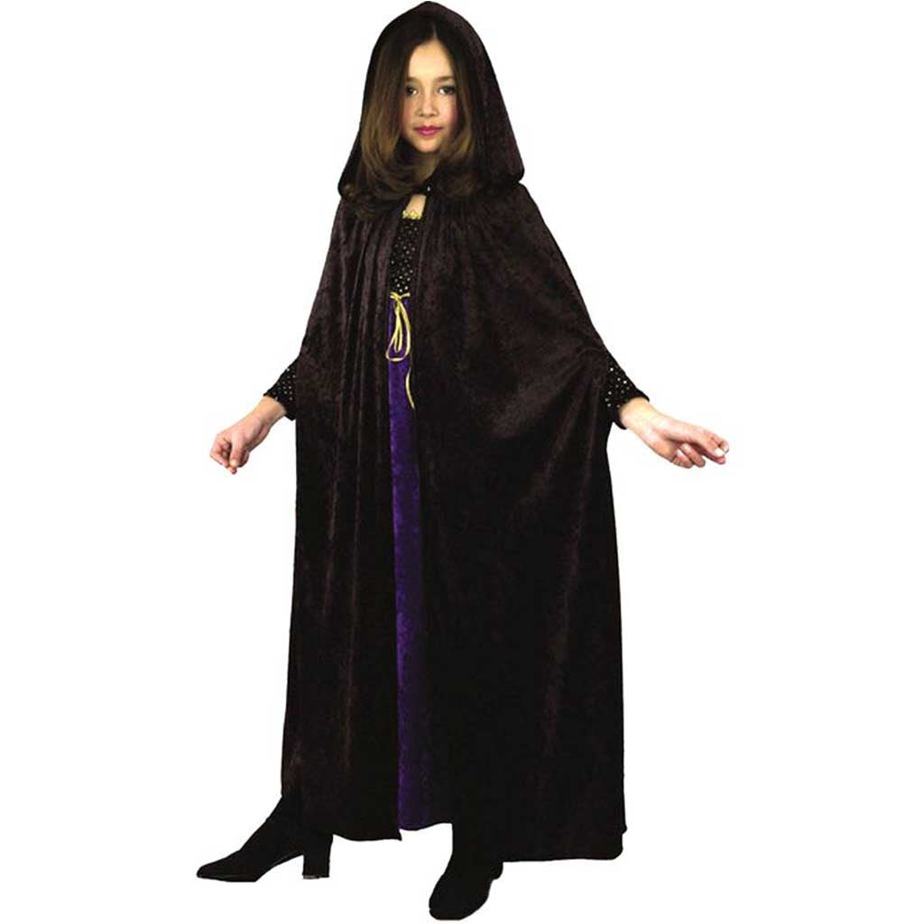 Velvet Childrens Cloak One Size