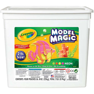 Crayola Model Magic Modeling Dough 2Lb