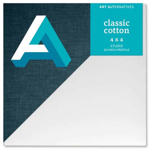 Classic Cotton Stretched Studio Canvas 3/4" Profile