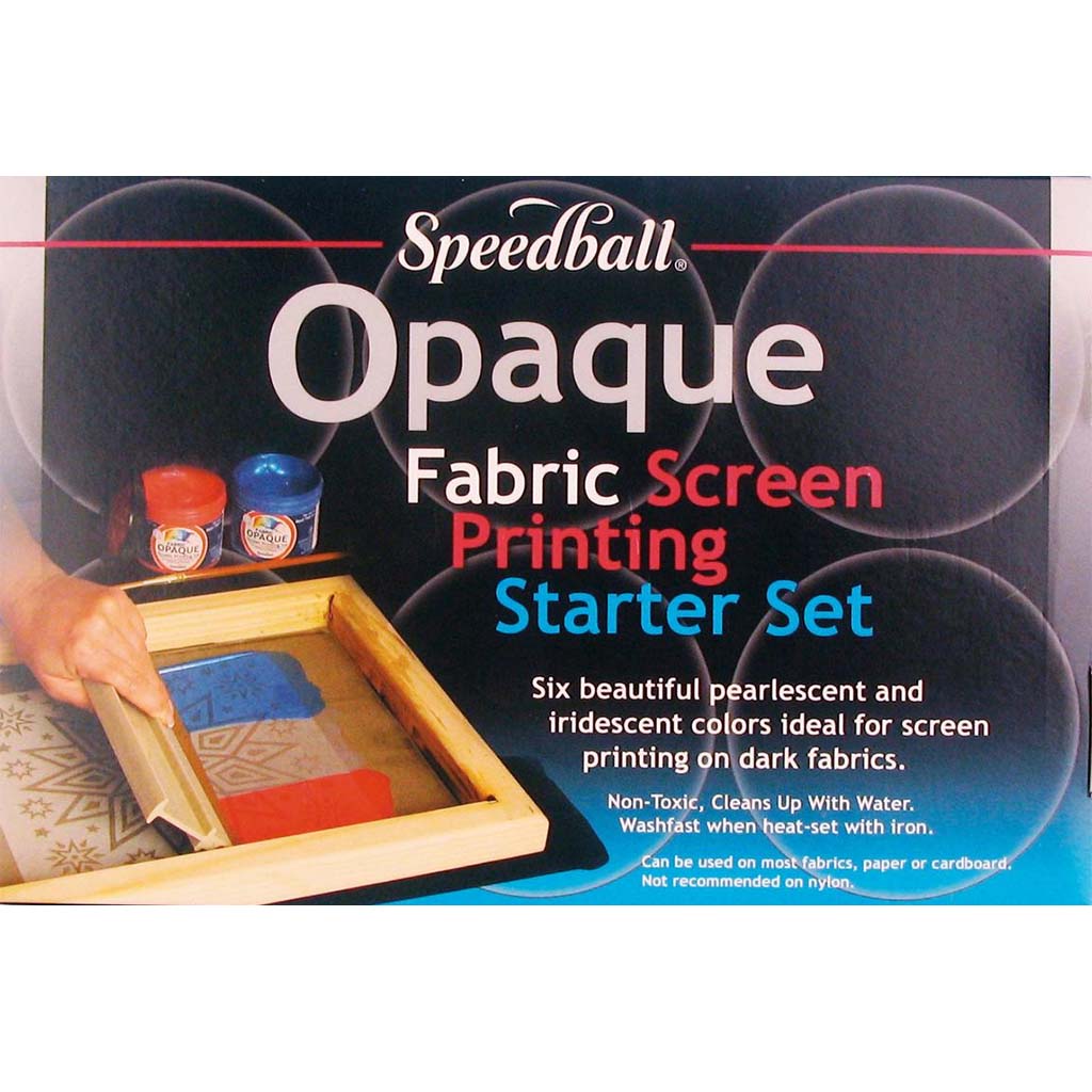 Opaque Fabric Screen Printing Starter Set