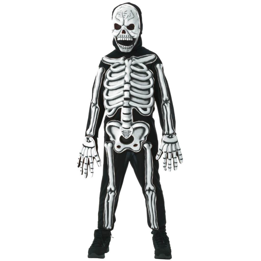 Glow In Dark Skeleton Costume