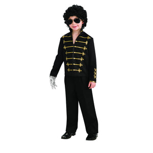 Michael Jackson Black Military Jacket Costume