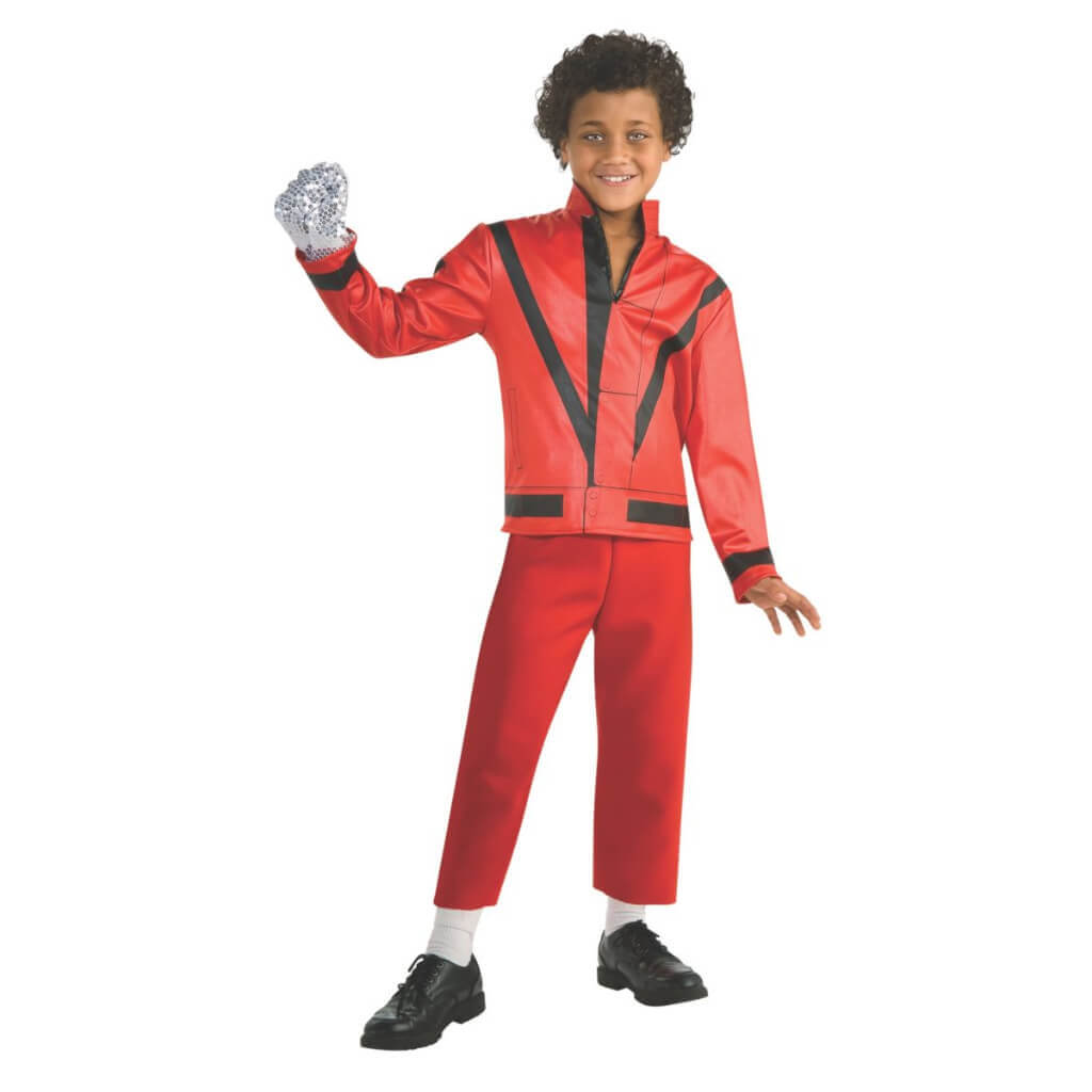 Red Thriller Kids Michael Jackson Jacket