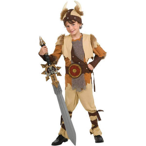Viking Warrior Child Costume Small