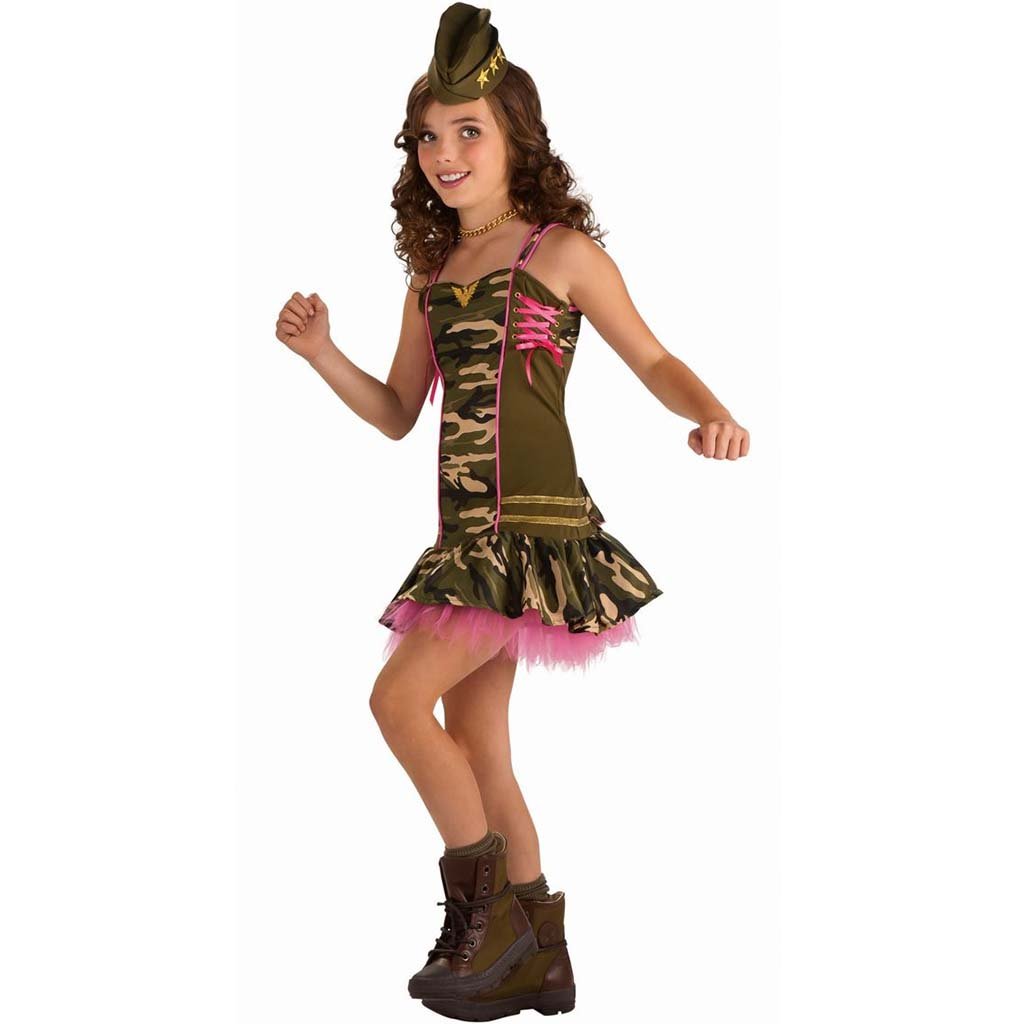 Tween Costume Army Brat Costume