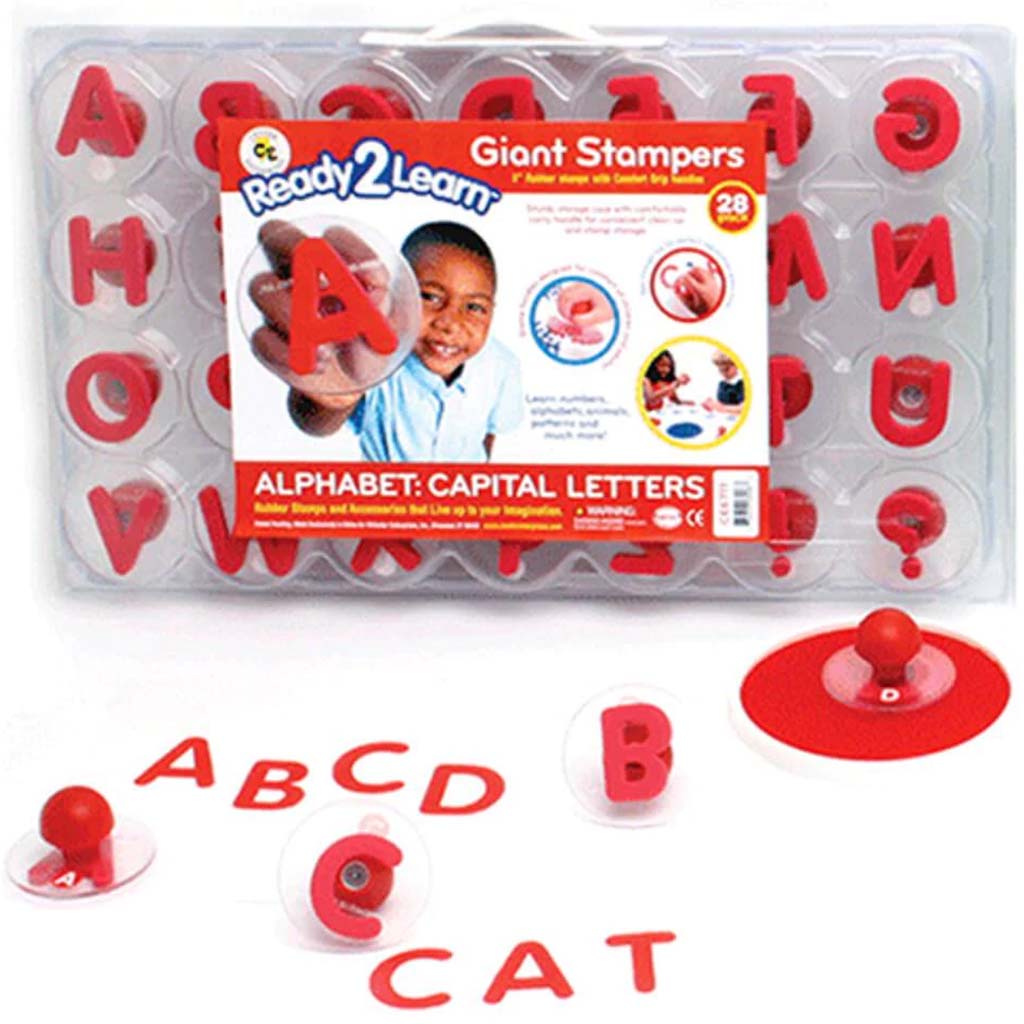 GIANT UPPERCASE ALPHABET LETTERS 28PCS 