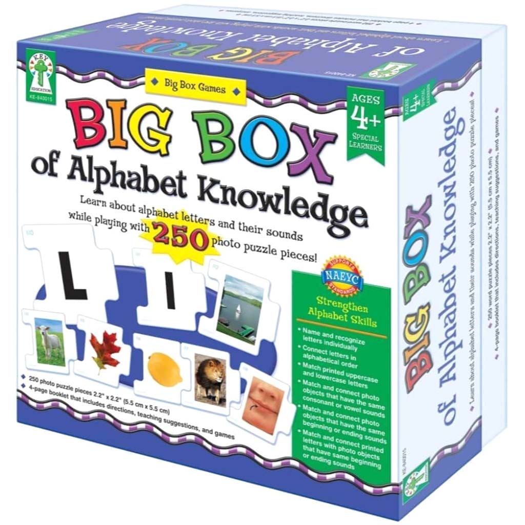 Big Box Of Alphabet Knowledge Board Game 