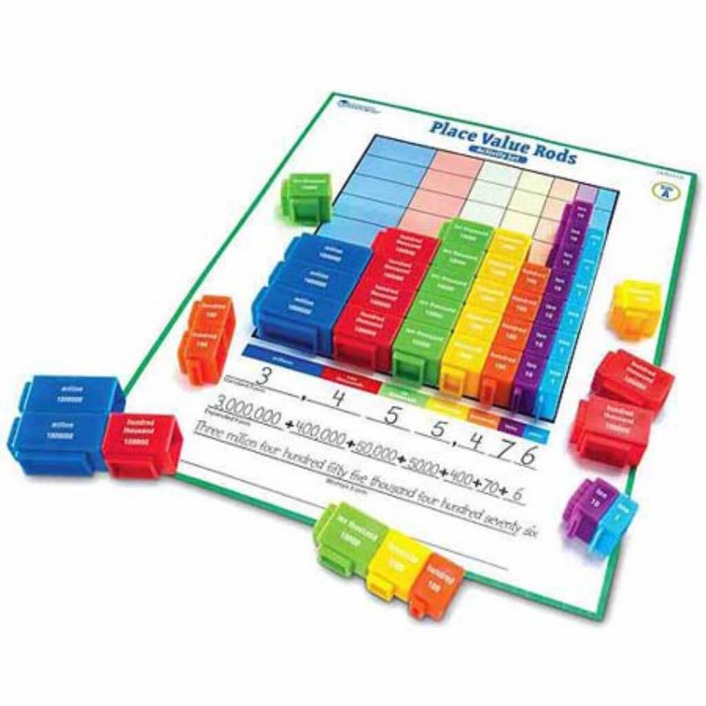 Place Value Rods Activity Set