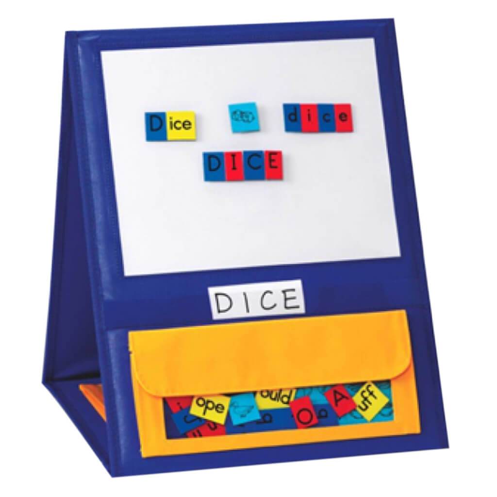Double Sided Magnetic Tabletop Pocket Chart 