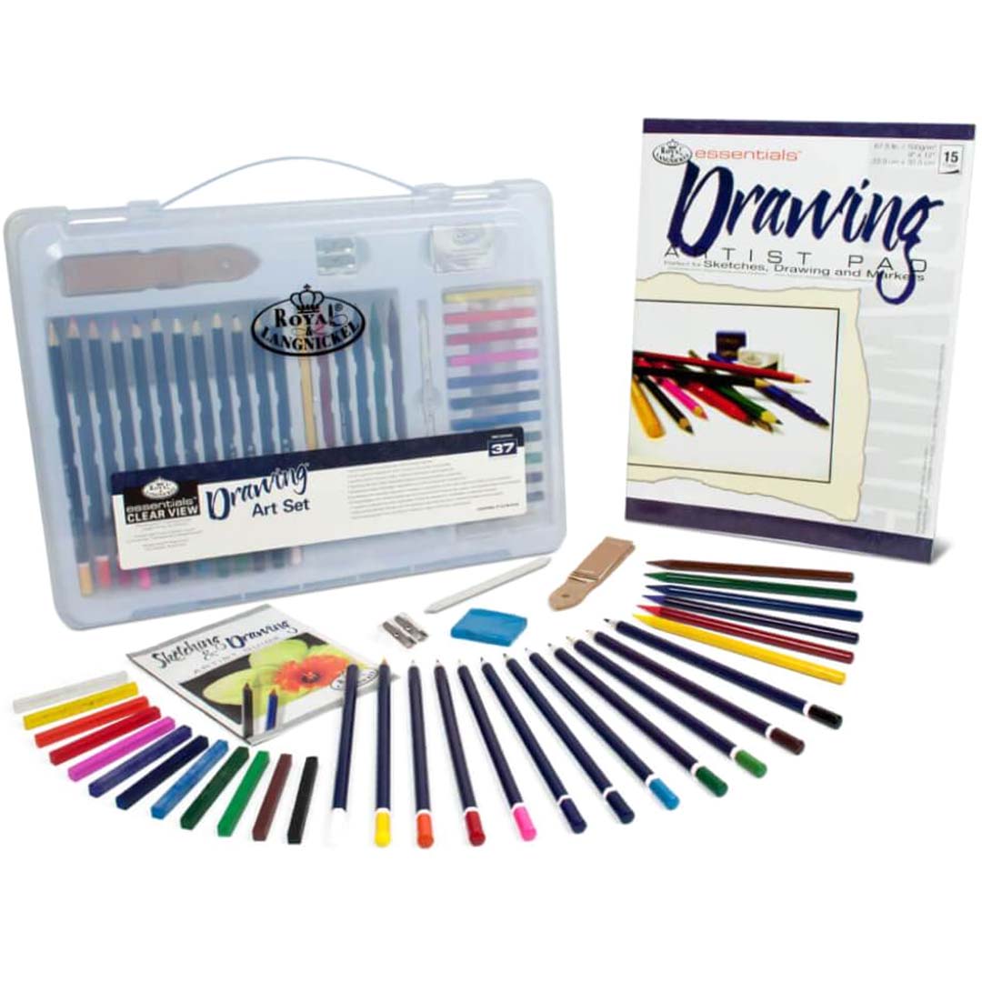 Drawing Clear Art Set 37pc 