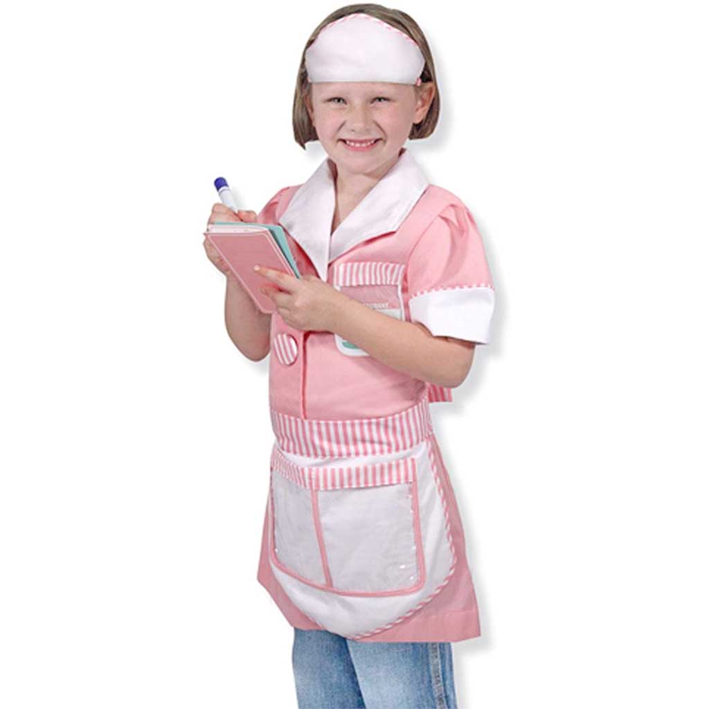 Waitress Role Play Costume Set 