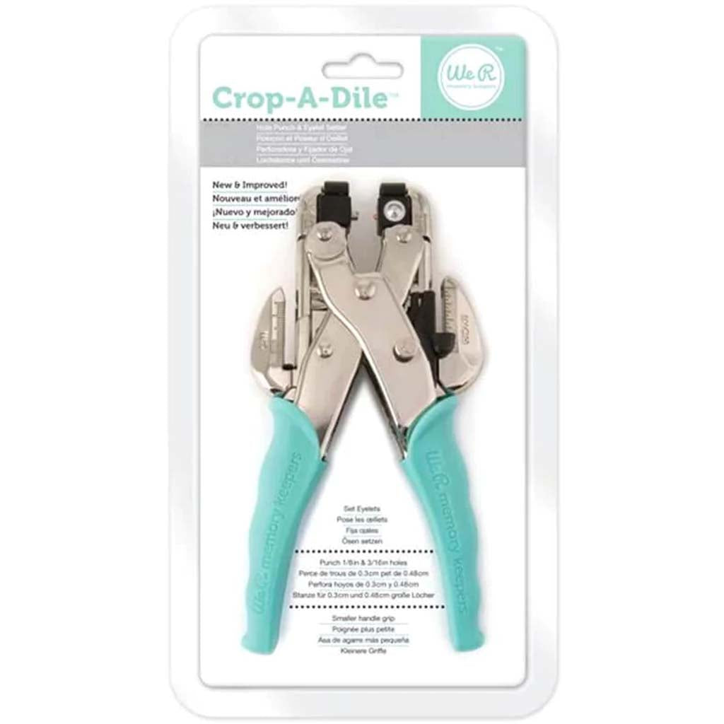 Crop a Dile Metal / Plastic Eyelets &amp; Snap Punch 